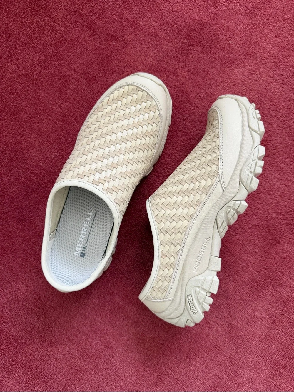 Merrell 1TRL Woven Slide Cream